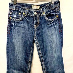 MEK Cape Town Mid-Rise Bootcut Denim